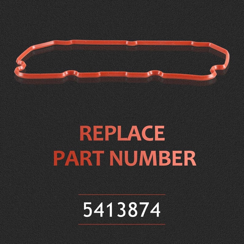 HIMARKLIF Throttle Body Valve Cover Gasket Seal Compatible with Polaris RZR 800 2011-2014/ Ranger 800 2011-2016 Replace#: 5413874 - Image 4